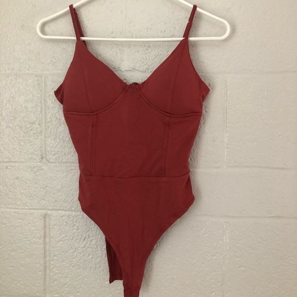 Tops - Maroon/red Bodysuit